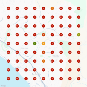 geogrid before optimization