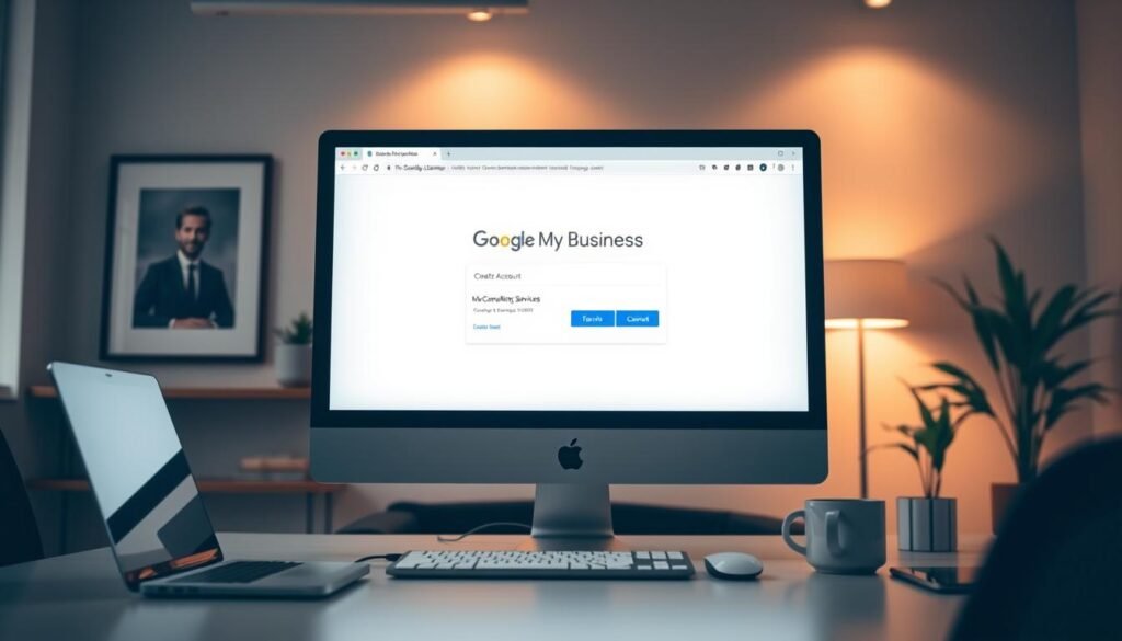 Google My Business account creation