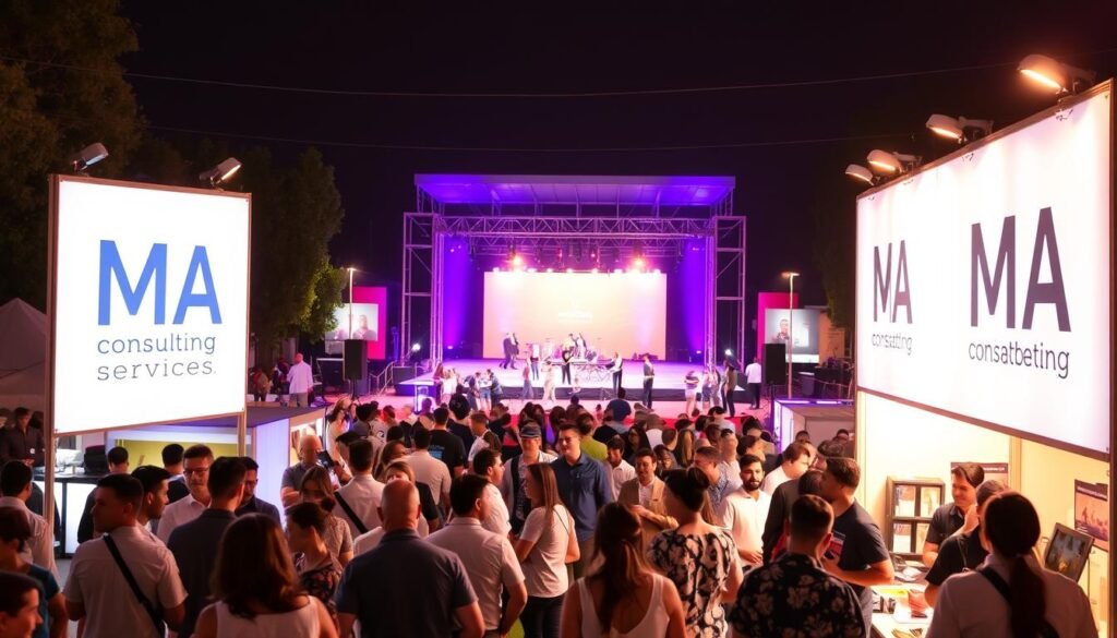 increased brand visibility through event sponsorship