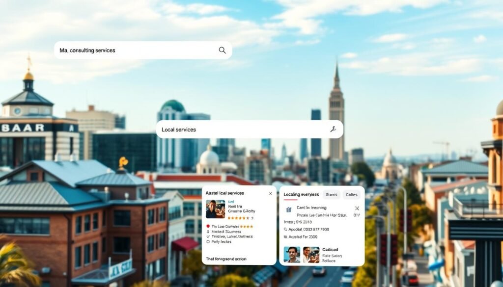 localized search engine visuals