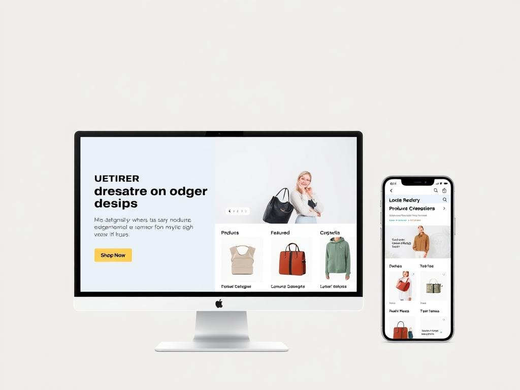 E-commerce website design for a local retail business E-commerce website design for a local retail business