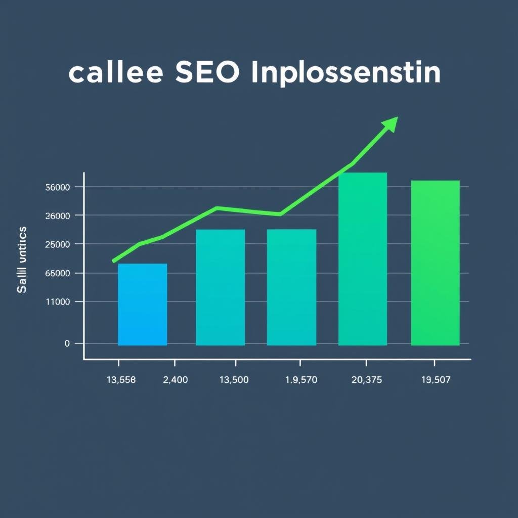 Scalable growth chart from national SEO implementation