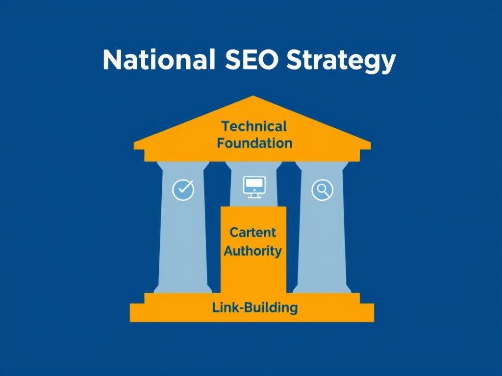 The three pillars of national SEO strategy